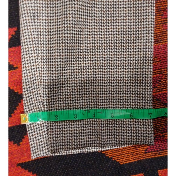 NEW Croft & Barrow Women's Houndstooth Pull-On Pants Size 0X 88% Polyester Blend - Picture 7 of 8